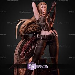 Trish Devil May Cry On Base STL Files