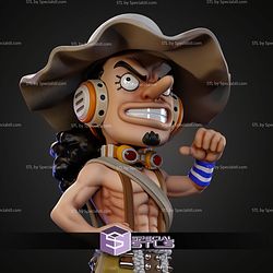Usopp Sharpshooter Chibi STL Files