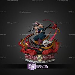 Uzui Tengen Battle Daki Diorama STL Files