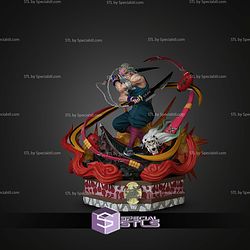 Uzui Tengen Battle Daki Diorama STL Files