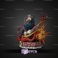 Uzui Tengen Battle Daki Diorama STL Files