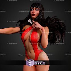 Vampirella And Bat 284mm STL Files