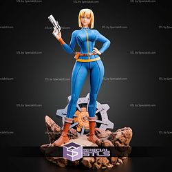 Vault Girl Fallout Anime Version STL Files