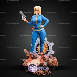 Vault Girl Fallout Anime Version STL Files