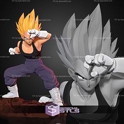 Vegeta Defense 200mm STL Files