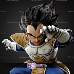 Vegeta Battle Confident STL Files
