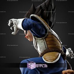 Vegeta Battle Confident STL Files