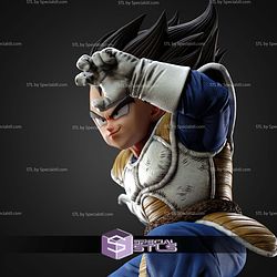 Vegeta Battle Confident STL Files