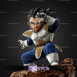 Vegeta Battle Confident STL Files
