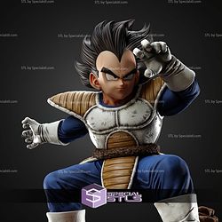 Vegeta Battle Confident STL Files