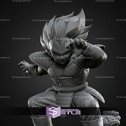 Vegeta Battle Confident STL Files