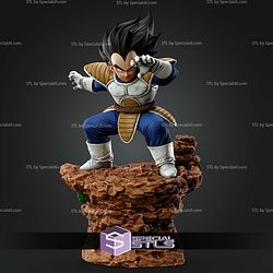 Vegeta Battle Confident STL Files