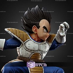 Vegeta Battle Confident STL Files