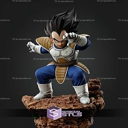 Vegeta Battle Confident STL Files
