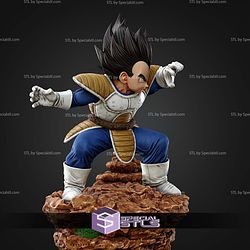 Vegeta Battle Confident STL Files
