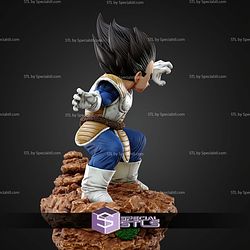 Vegeta Battle Confident STL Files