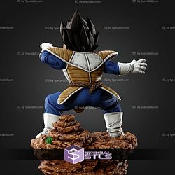 Vegeta Battle Confident STL Files