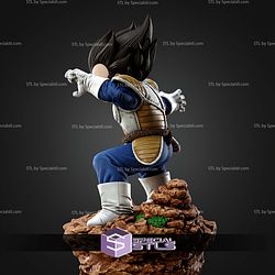 Vegeta Battle Confident STL Files