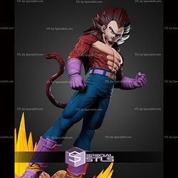 Vegeta SSJ4 Dragon Ball GT 401mm STL Files