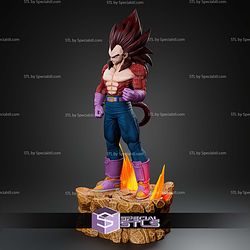 Vegeta SSJ4 Dragon Ball GT 401mm STL Files