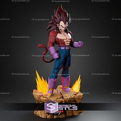 Vegeta SSJ4 Dragon Ball GT 401mm STL Files