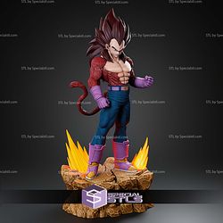 Vegeta SSJ4 Dragon Ball GT 401mm STL Files