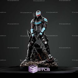 Vigilante DC 340mm STL Files