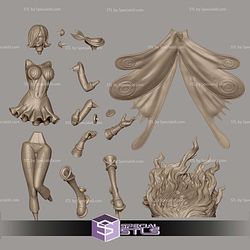 Vinsmoke Reiju One Piece 346mm STL Files