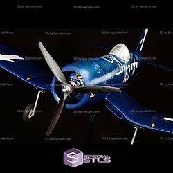 Vought F4U Corsair STL Files