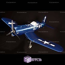 Vought F4U Corsair STL Files