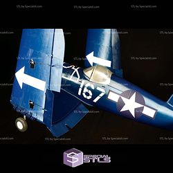 Vought F4U Corsair STL Files