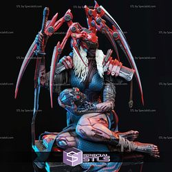 Wendy Cyberpunk Girl STL Files