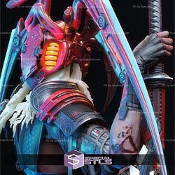 Wendy Cyberpunk Girl STL Files