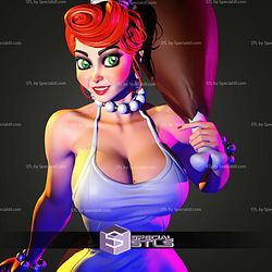 Wilma Flinstone Stylized STL Files