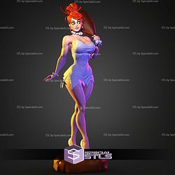 Wilma Flinstone Stylized STL Files