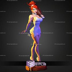 Wilma Flinstone Stylized STL Files