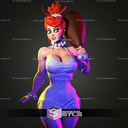 Wilma Flinstone Stylized STL Files