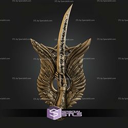 Winged Sword Insignia Talisman Elden Ring STL Files