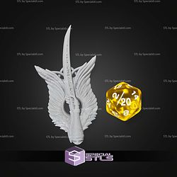 Winged Sword Insignia Talisman Elden Ring STL Files