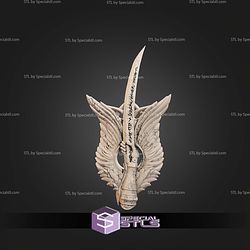 Winged Sword Insignia Talisman Elden Ring STL Files