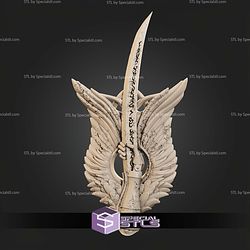 Winged Sword Insignia Talisman Elden Ring STL Files
