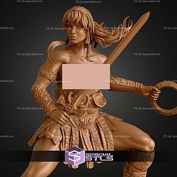 Xena Warrior Princess 250mm ALT STL Files