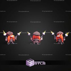 Yosemite Sam Peaky Blinders Multipart STL Files