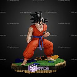 Young Goku From Raditz Saga STL Files