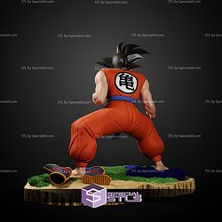 Young Goku From Raditz Saga STL Files