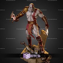 Young Kratos And Enemy STL Files