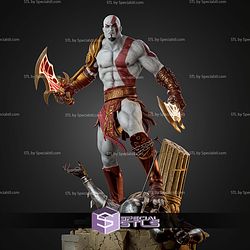 Young Kratos And Enemy STL Files