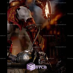 Young Kratos And Enemy STL Files