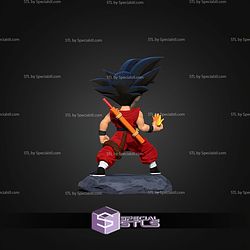 Young Son Goku Ready To Fight STL Files