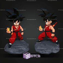 Young Son Goku Ready To Fight STL Files